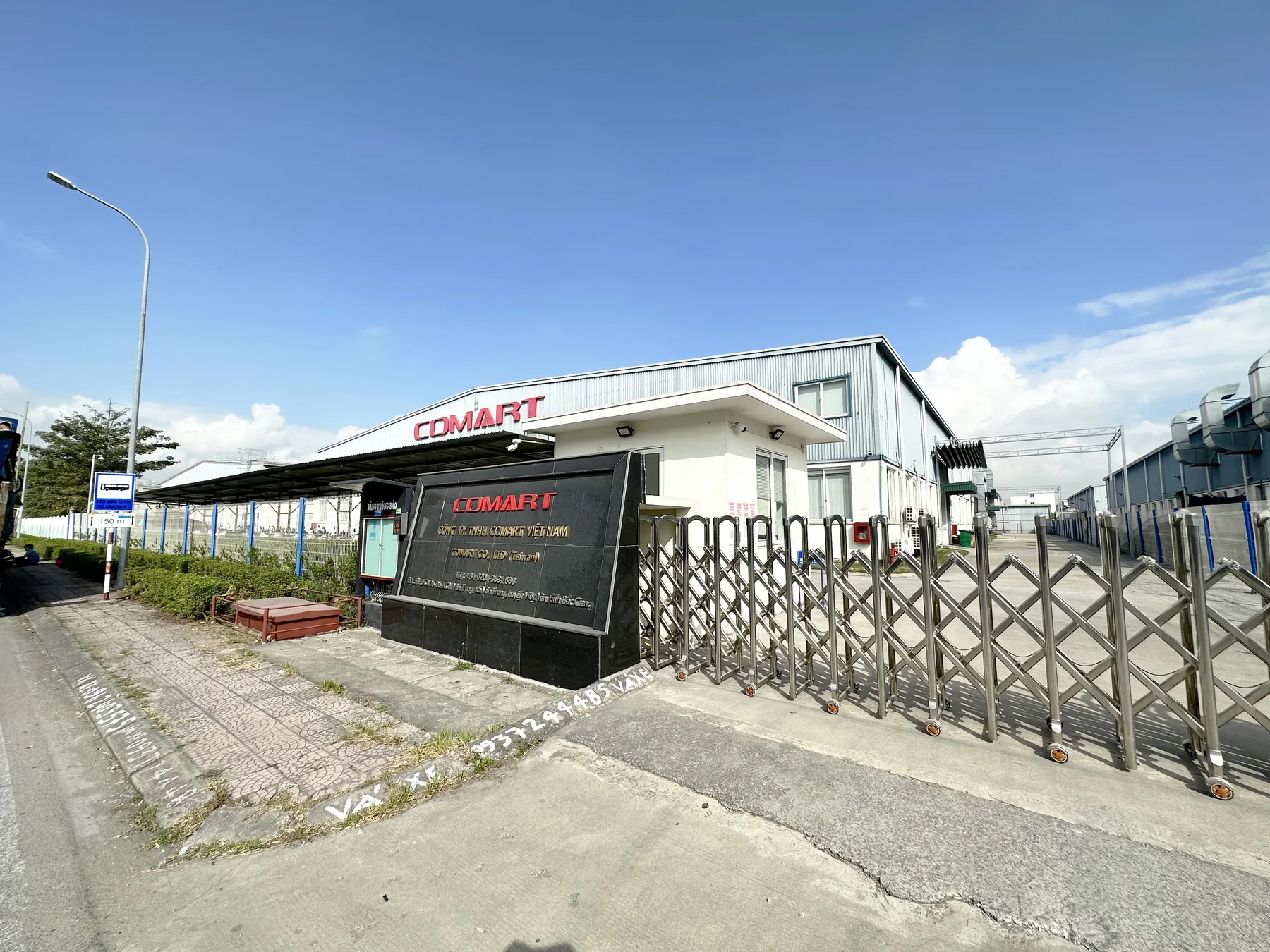 COMART Vietnam plant, Van Trung Industrial Park, Bac Ninh